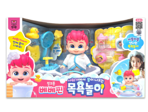 🇰🇷PINK FONG BEBEFINN - 沐浴玩具套裝