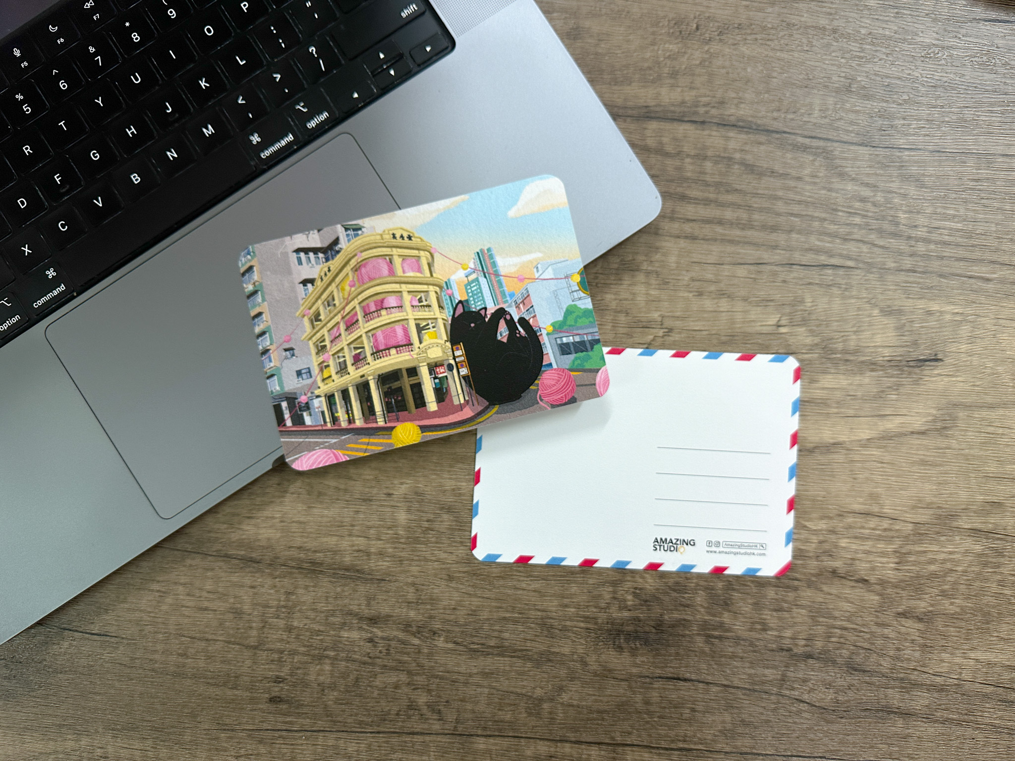 【貓遊街角 - 雷生春】 明信片丨Amazing Studio