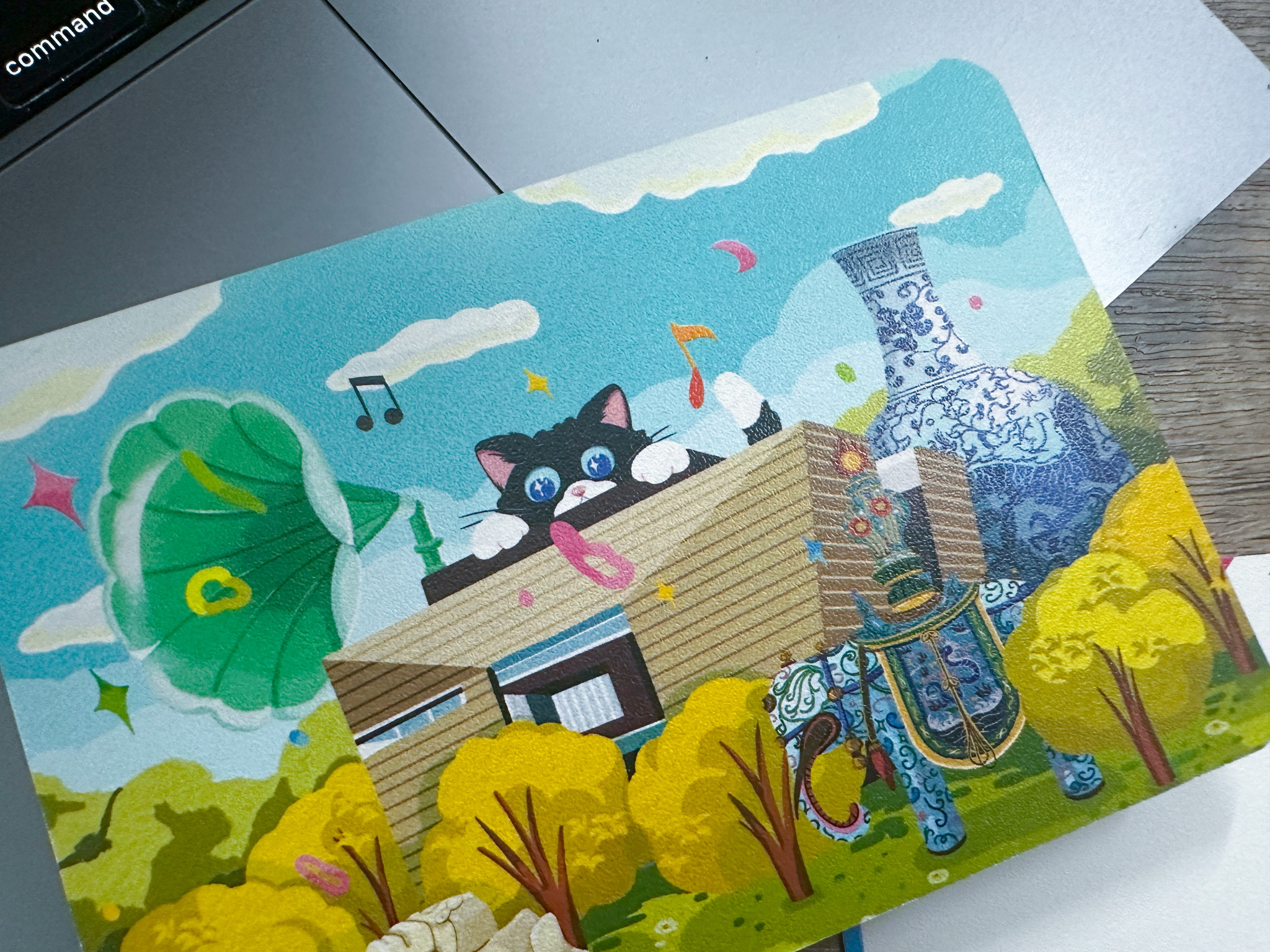 【貓遊街角 - 故宮博物院】 明信片丨Amazing Studio