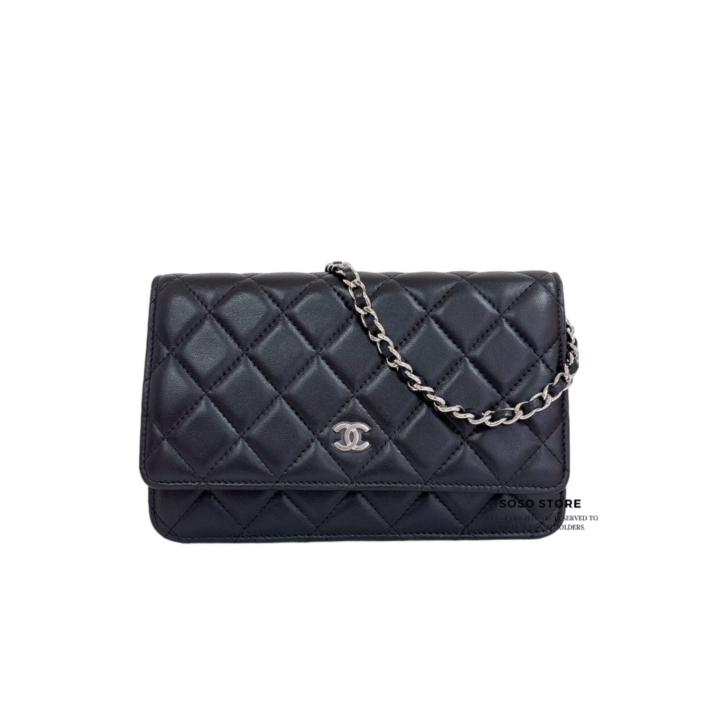 Chanel Classic WOC - Black / Shw