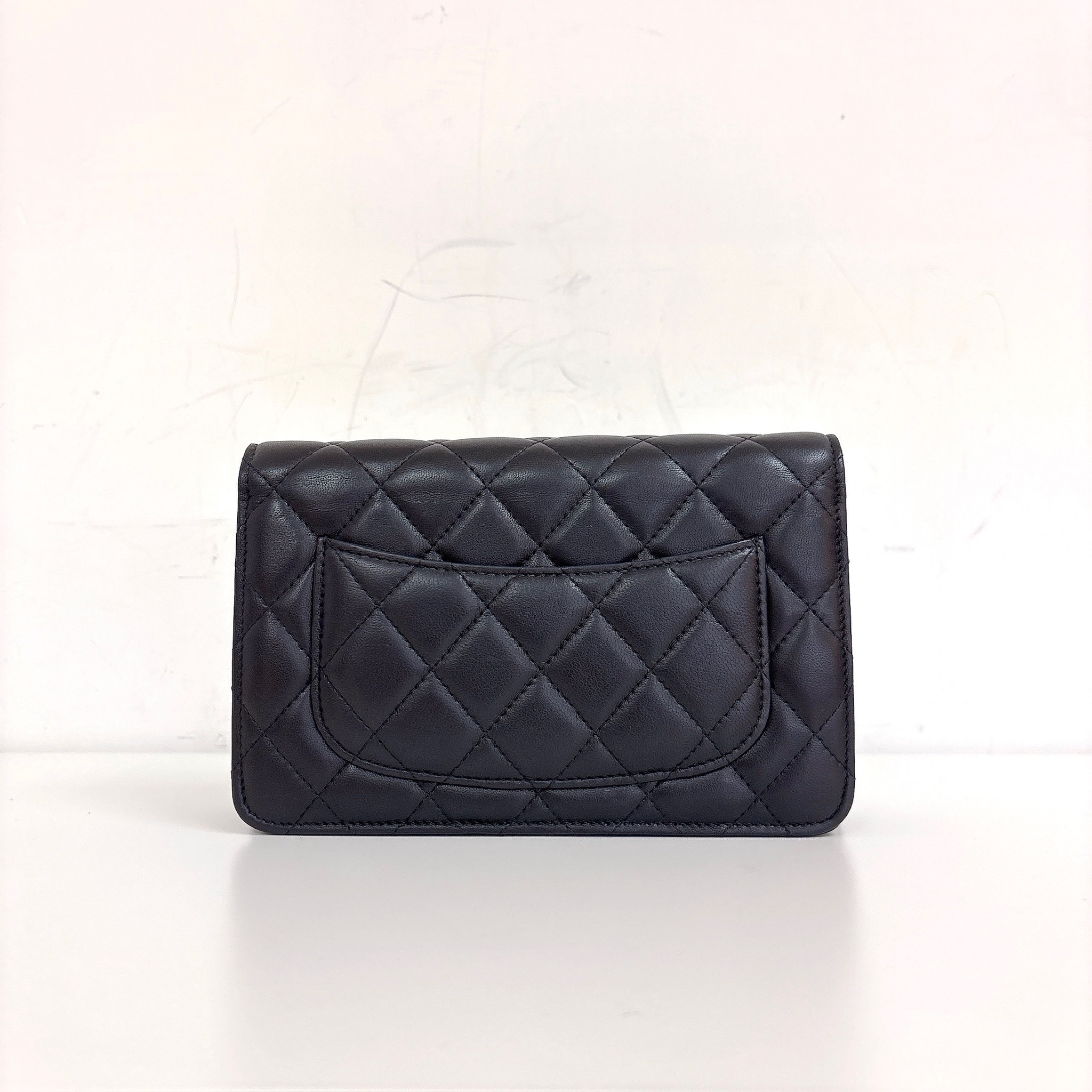 Chanel Classic WOC - Black / Shw
