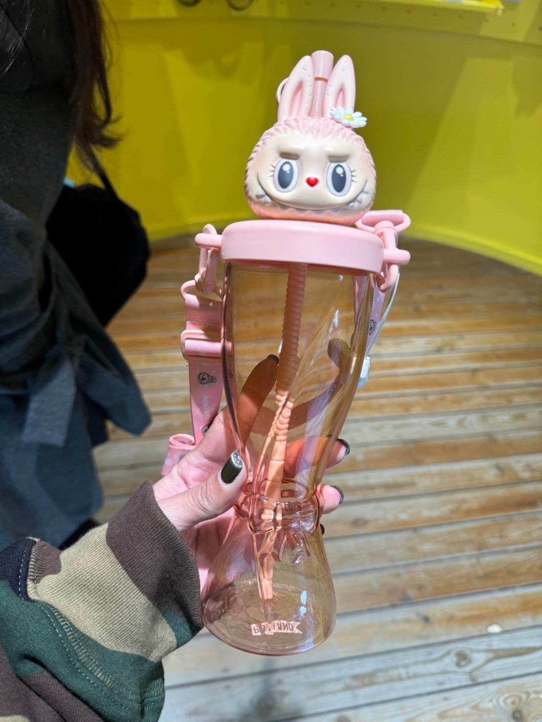 預購 北京🇨🇳泡泡瑪特城市樂園 夏日派對系列冷飲杯 420ml