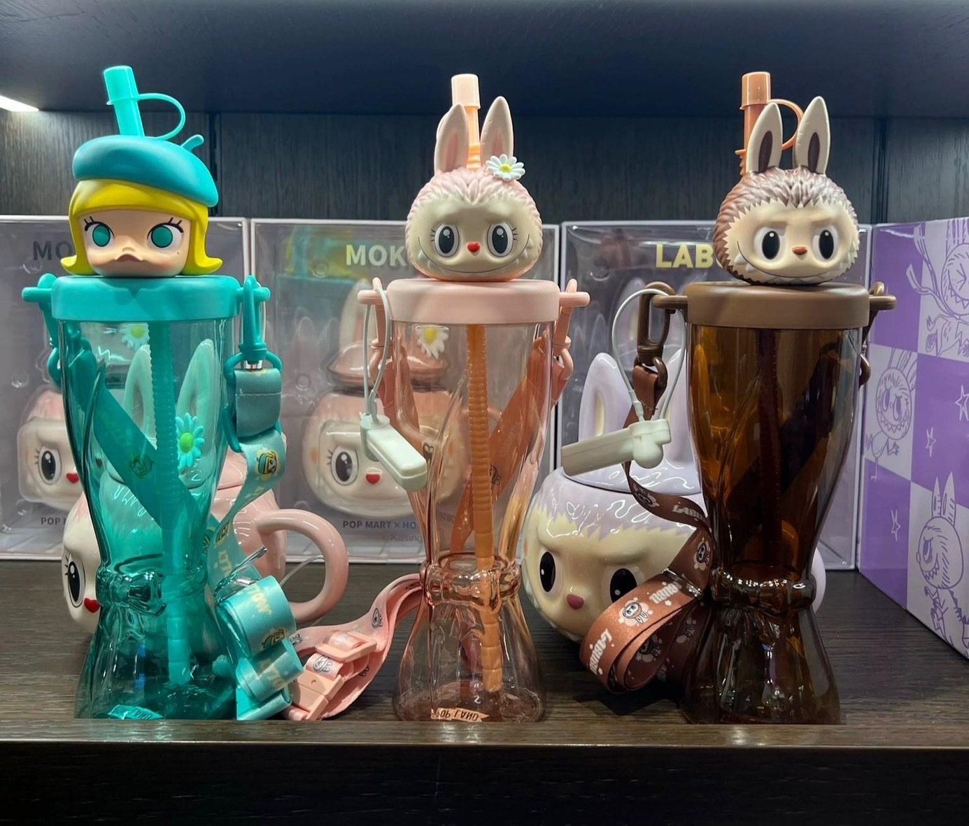 預購 北京🇨🇳泡泡瑪特城市樂園 夏日派對系列冷飲杯 420ml