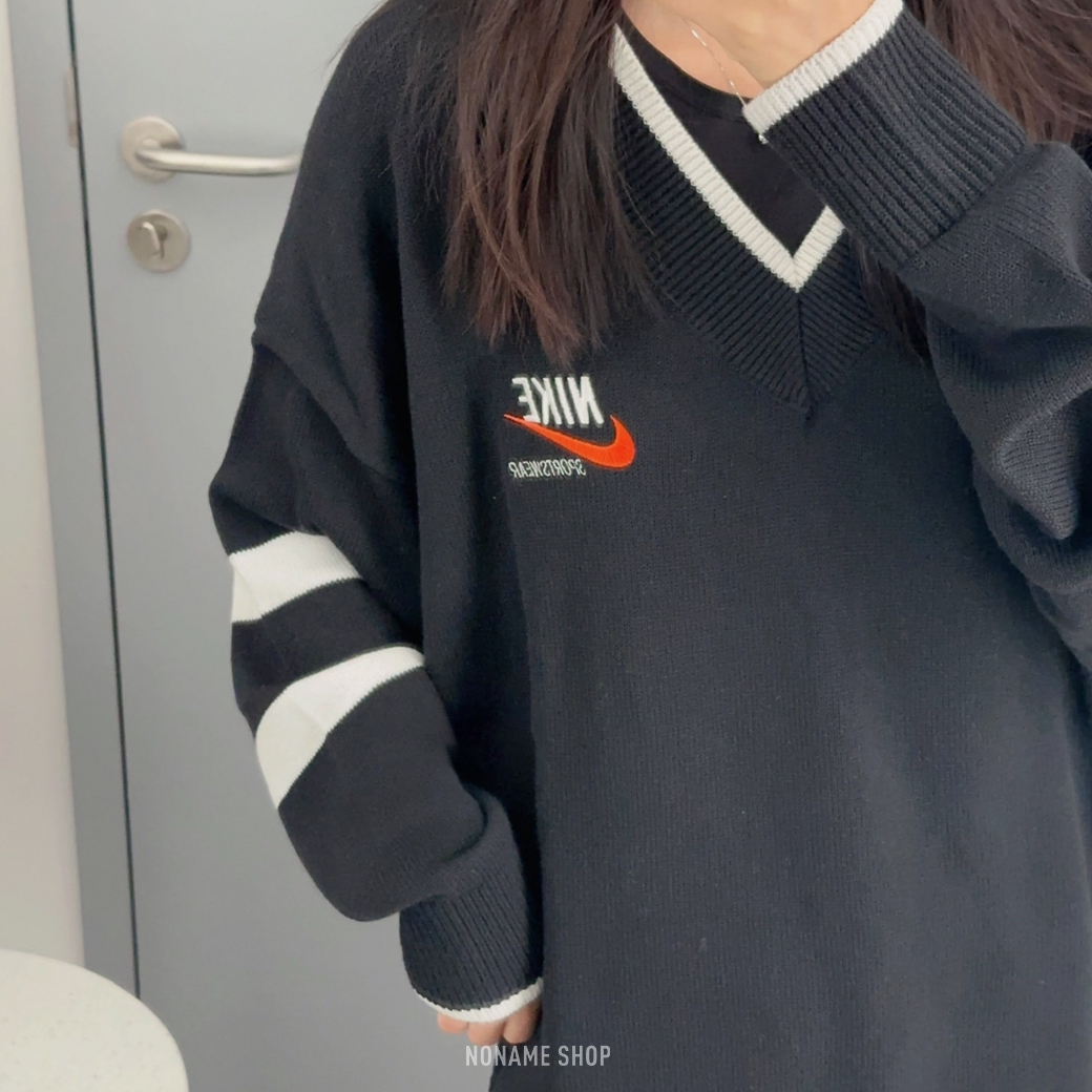 NIKE NSW TREND 條紋 學院風 長袖 針織 毛衣 三色 (男款)