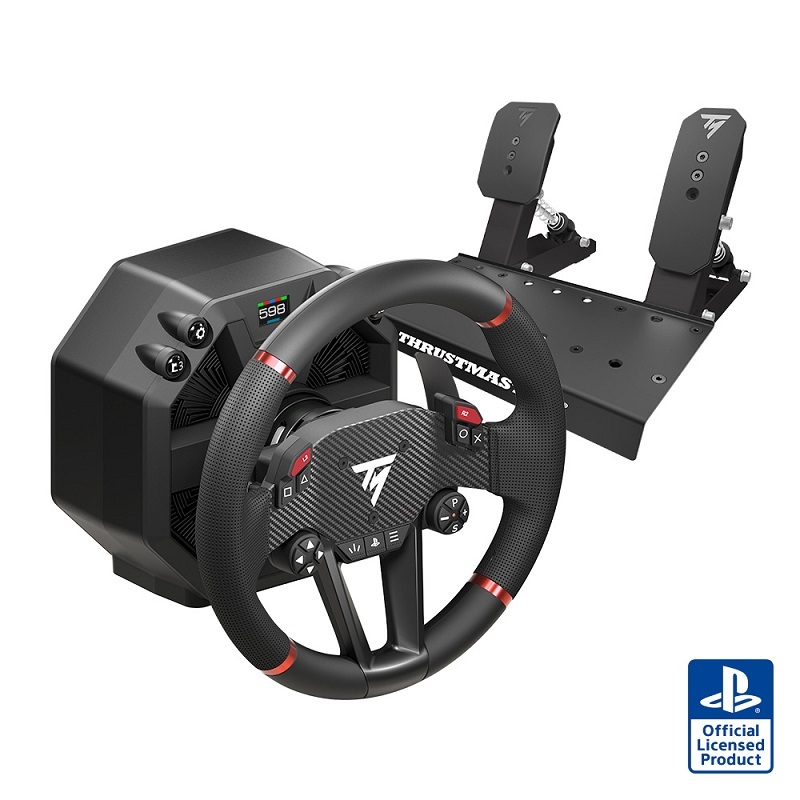 Thrustmaster T598 圖馬思特 賽車遊戲方向盤 新一代直驅馬達基座組 可支援PS5 PS4 PC