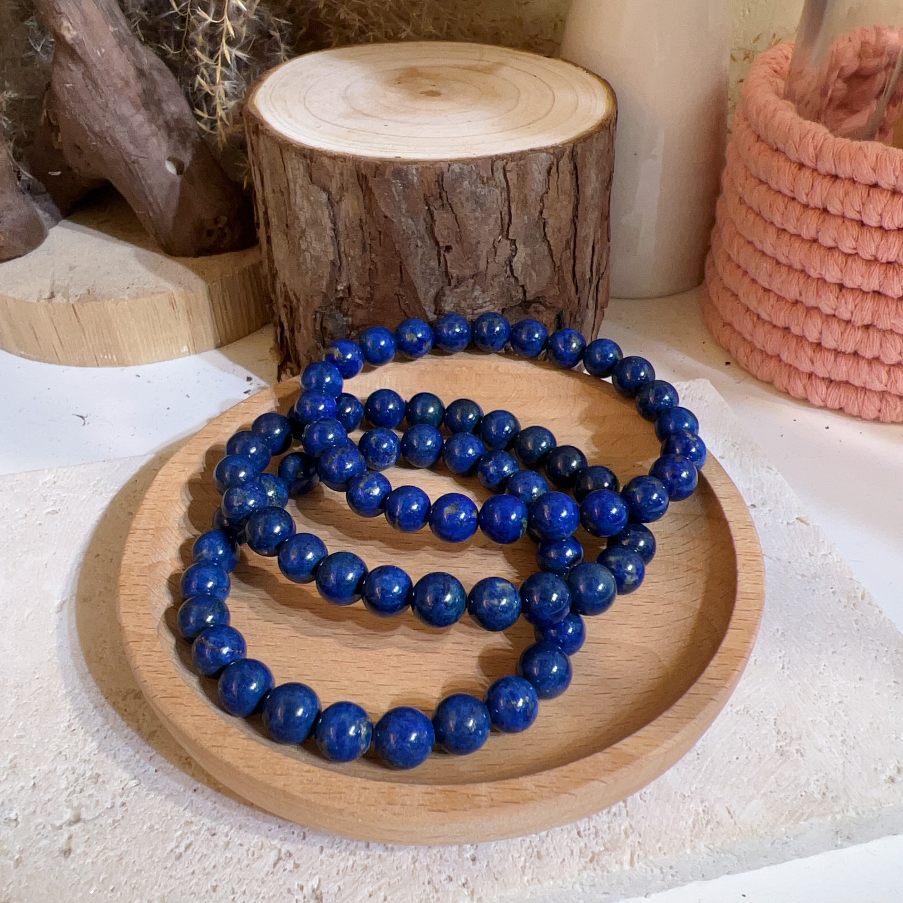 💛$120@2  青金石手串 7mm