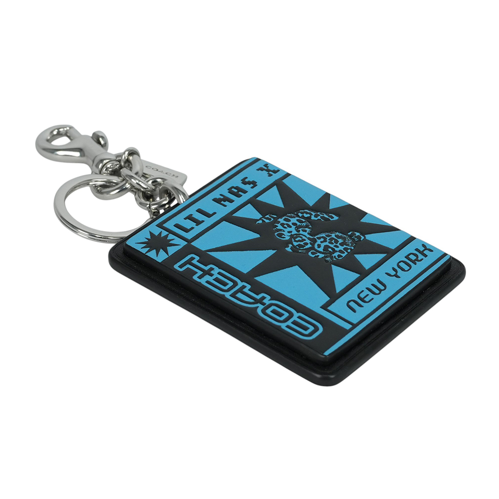 【COACH】The Lil Nas X Drop 兔子圖案吊飾/鑰匙圈(蒙特羅藍)CP966 LHWJE