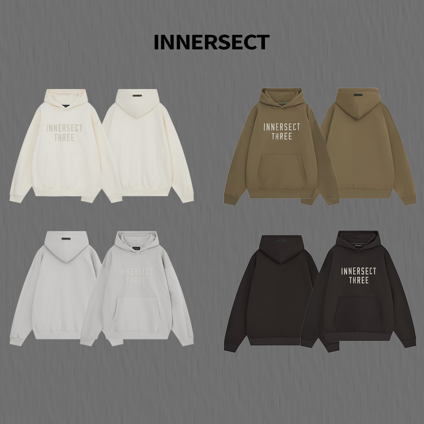 現貨 INNERSECT 三生萬物 24FW 秋冬新款 帽T【INN24FWTHD120】