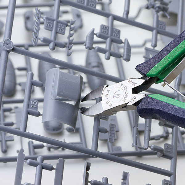 KEIBA Pro Hobby 迷你雙刃塑膠斜口鉗 (塑膠專用、不可剪金屬)