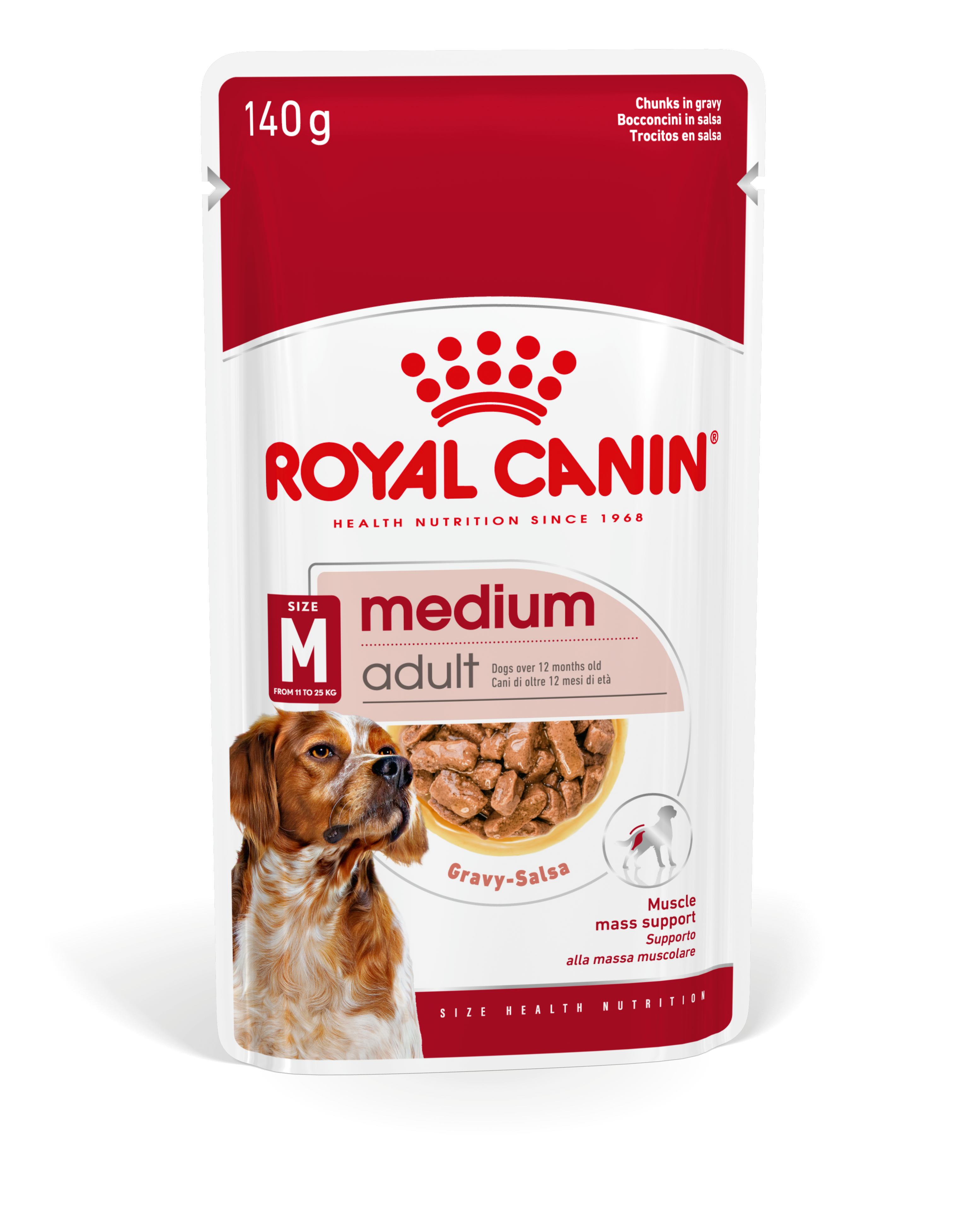 法國皇家 SHN 中型成犬營養主食濕糧(肉汁) 140G (原箱10包)