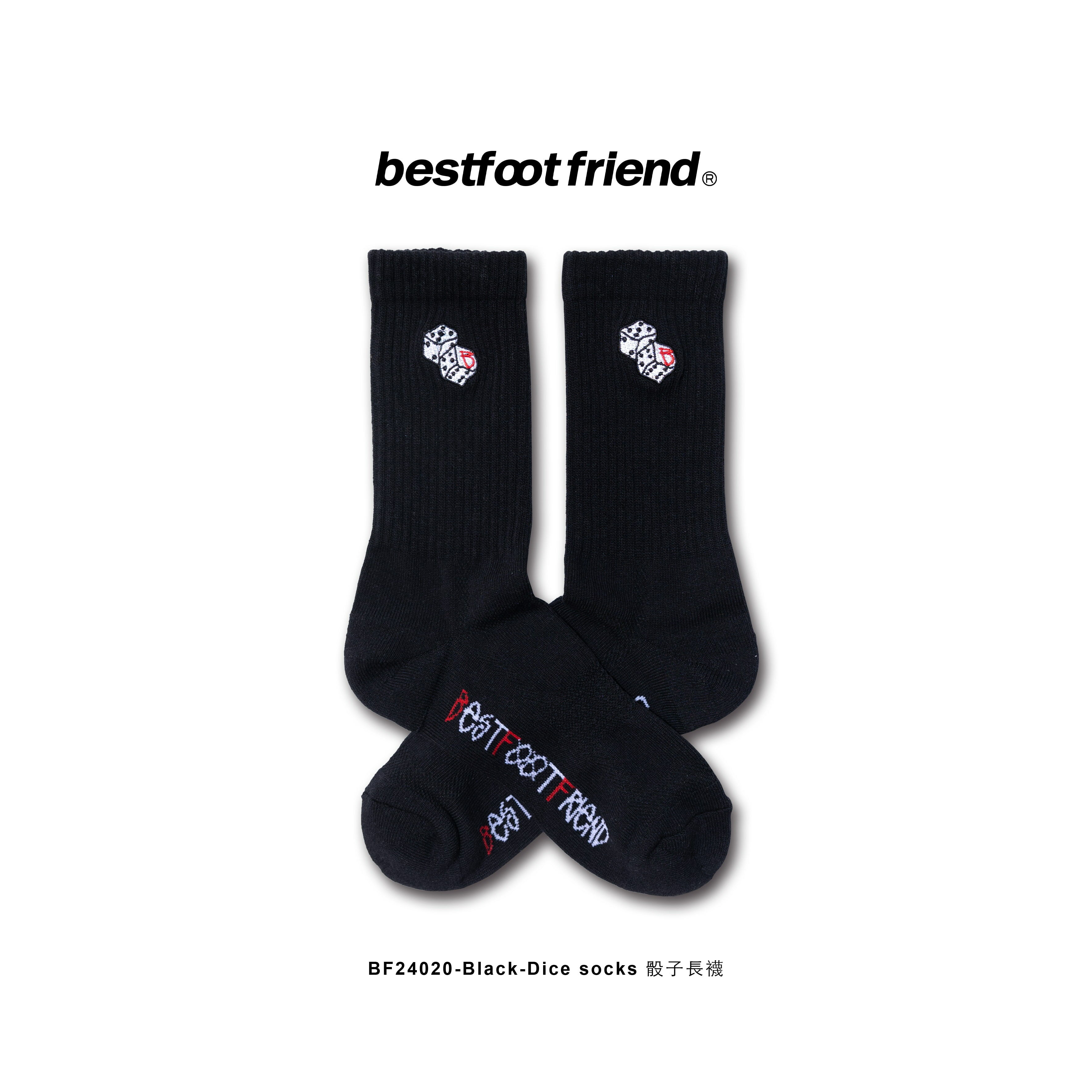 Dice socks 骰子長襪＿BK_BF24020