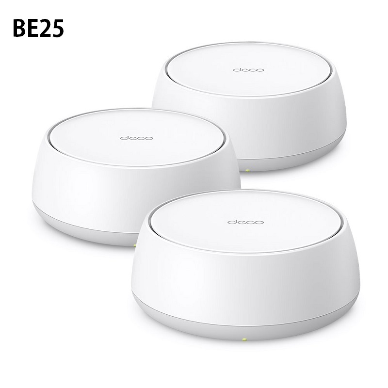 米特3C數位–TP-Link Deco BE25 BE5000 wifi7 雙頻 wifi分享器/2入/3入