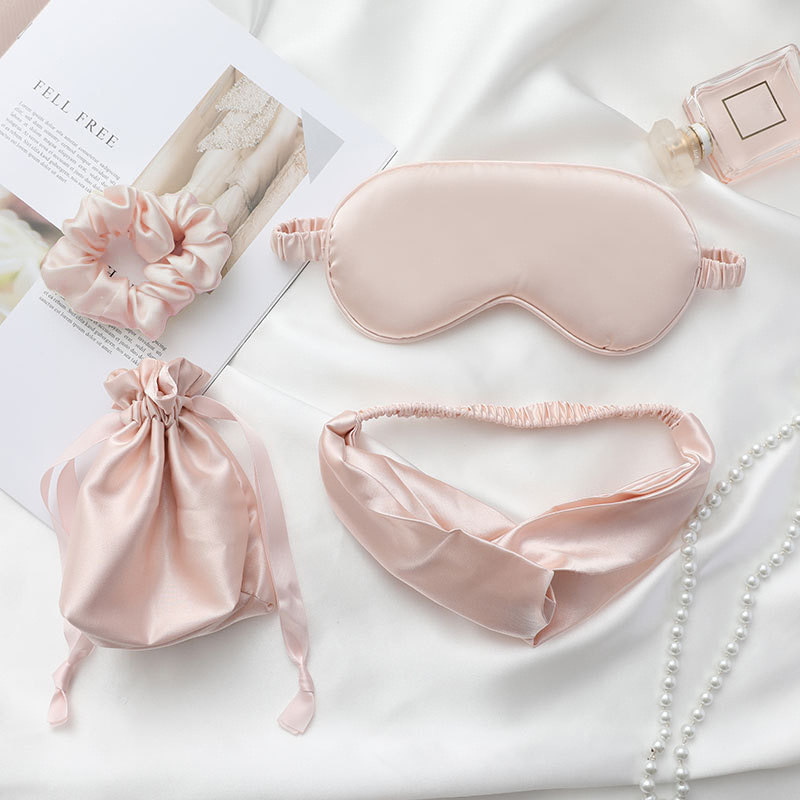 【客製】絲綢感旅行睡眠套組