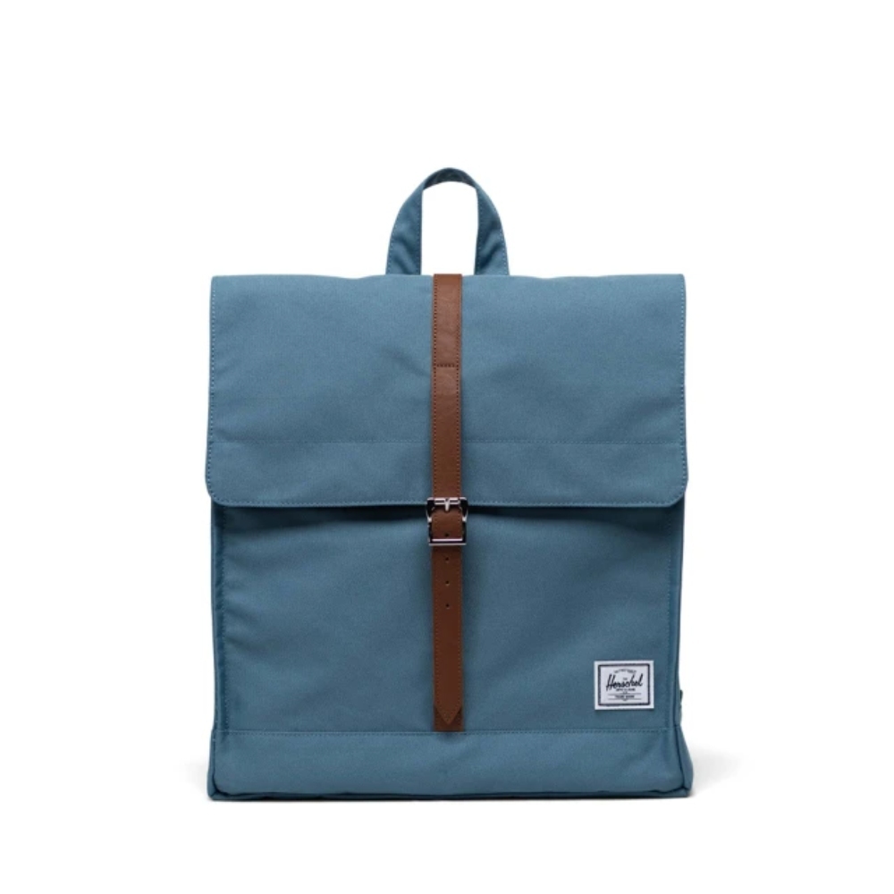 【Herschel】City Mid-Volume 雙肩包 14L 軍綠 後背包 復古 偵查包-深綠/中藍/玫瑰棕