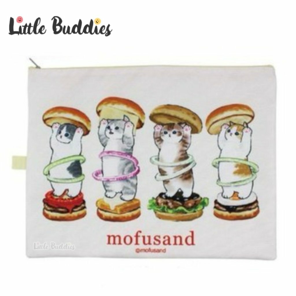 台灣 mofusand A4文件袋 (網格底)