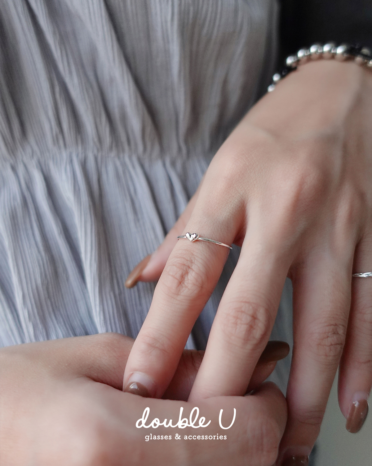 小小愛心・純銀戒指 (DRS10319)