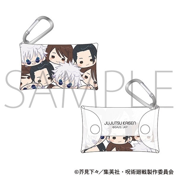 4550621251672  MOVIC 預訂 2025/2月 呪術廻戦　第2期　カラビナ付きクリアポーチ／五条 悟・夏油 傑・家入 硝子　懐玉・玉折