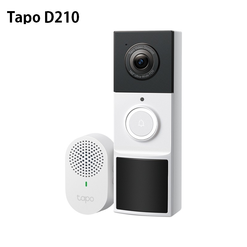 米特3C數位–TP-Link Tapo D210 智慧門鈴 夜視全彩 電池式 即時觀看