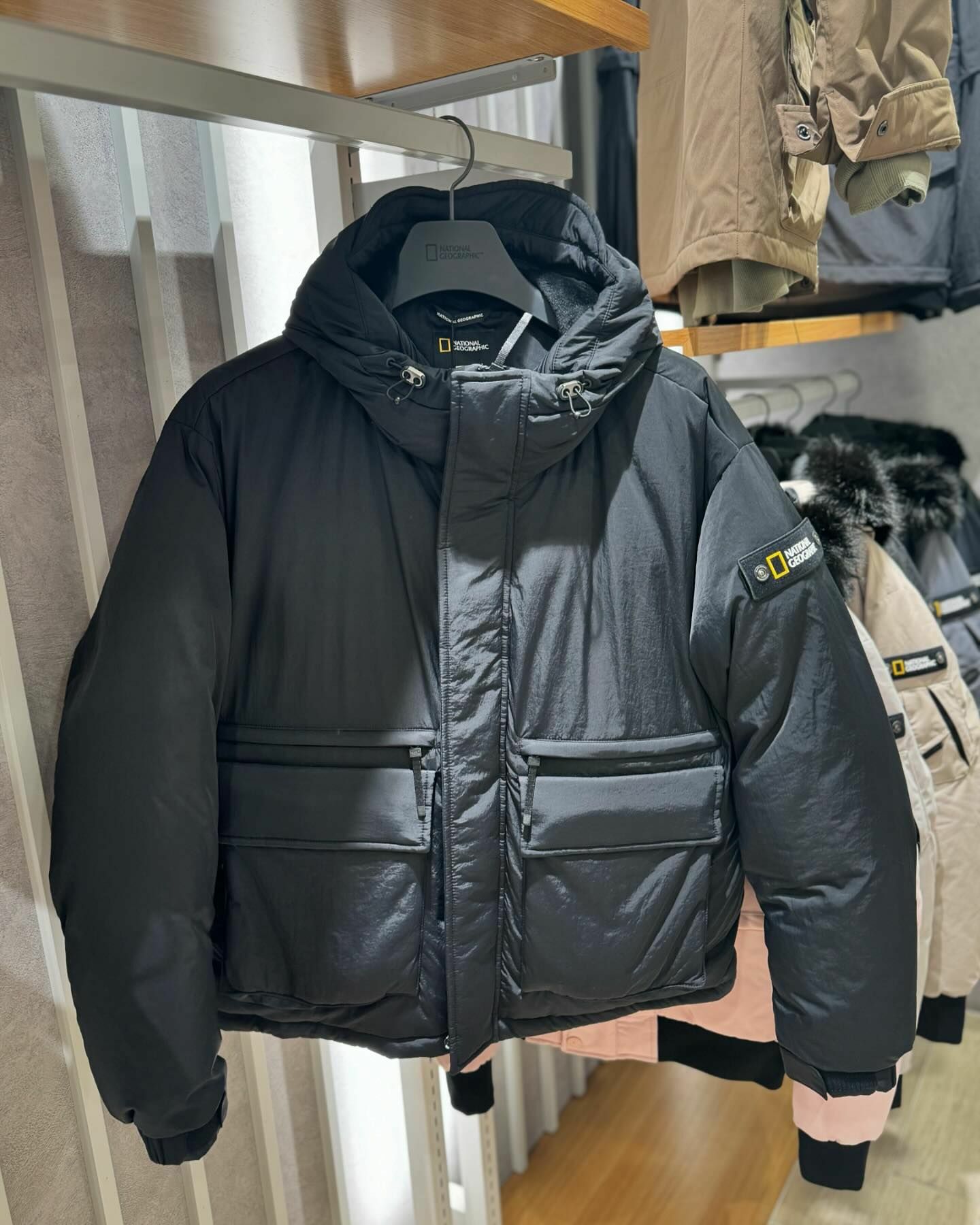 【代購】NATIONAL GEOGRAPHIC 國家地理 Kuon 雙口袋 鵝絨 羽絨 外套 N244UDW100