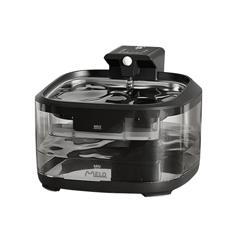 MELO 長續航充電式寵物飲水機 - 3種出水模式 (黑色) FT999 (原裝行貨, 一年保養)