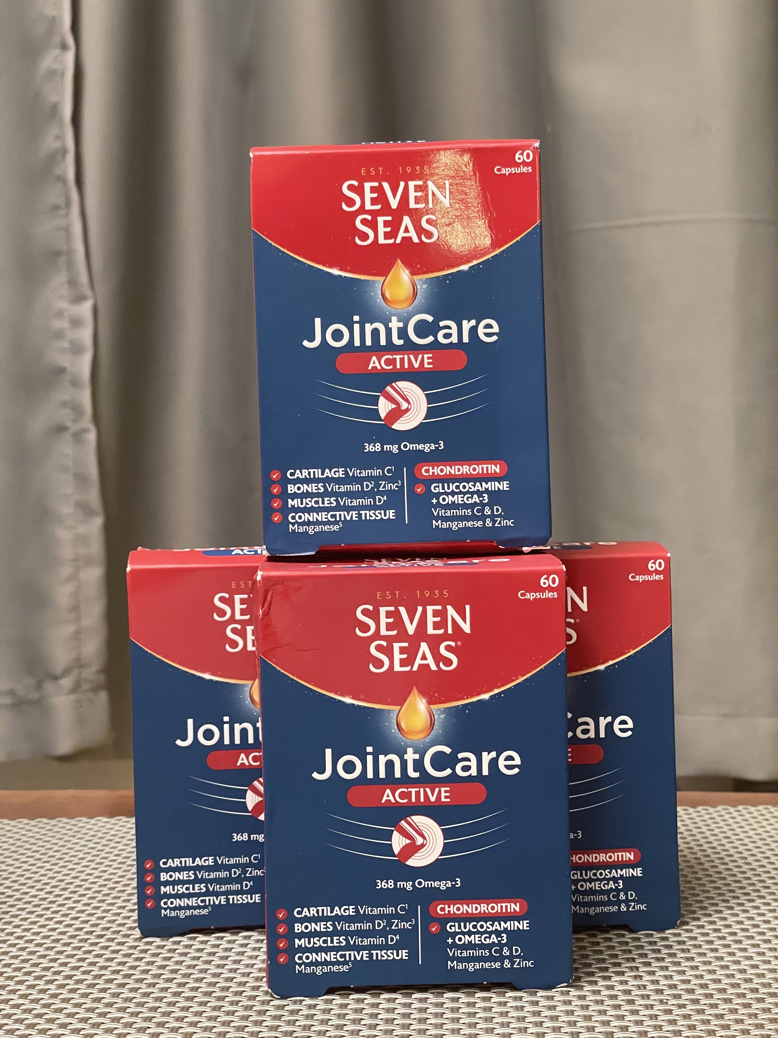 英國七海Seven Seas關節護理活性膠囊Joint Care Active 60 粒裝