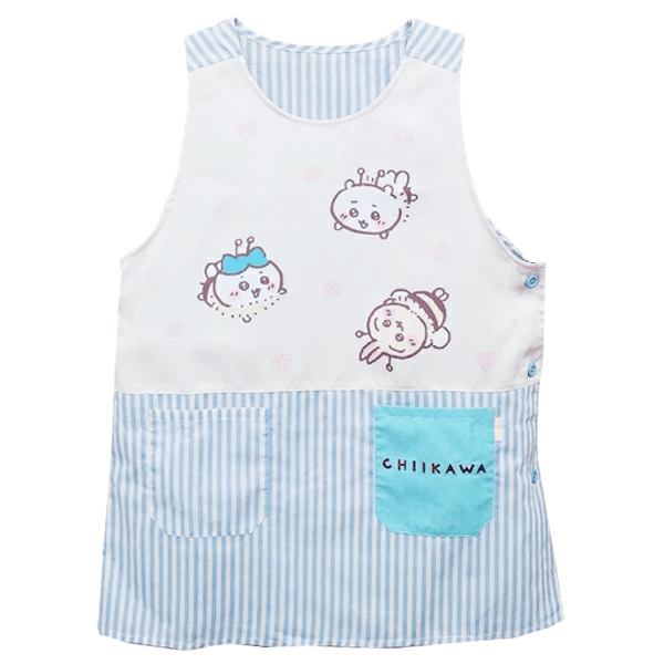Chiikawa bee print apron