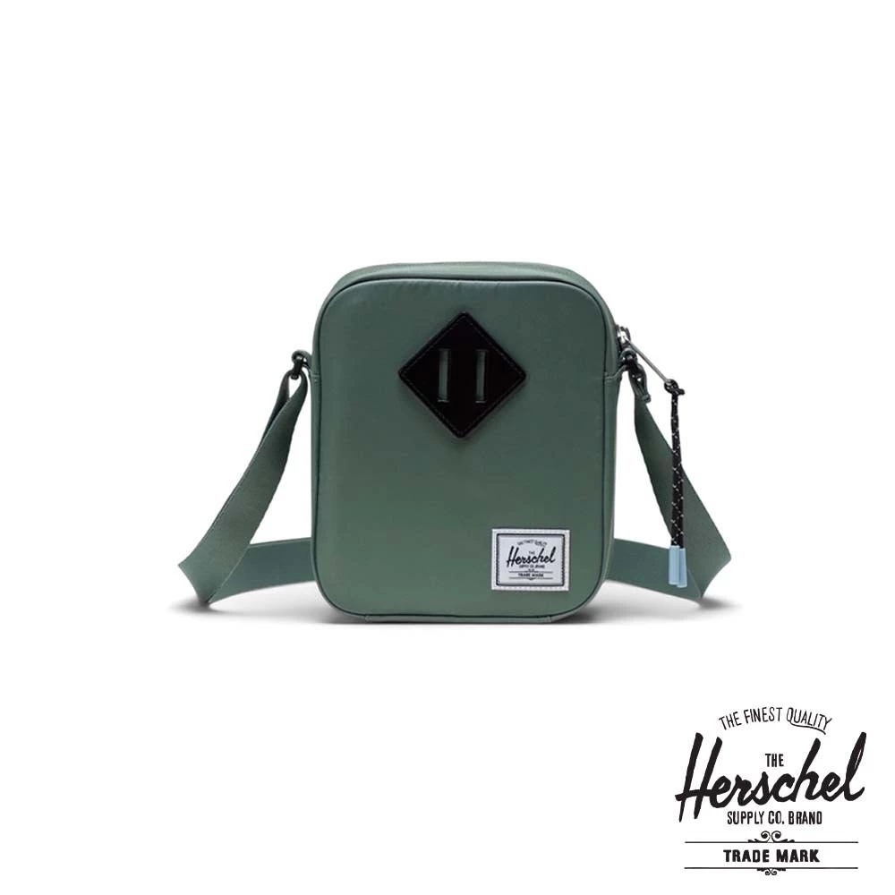 【Herschel】 Heritage Crossbody | Field Trip單肩包-黑/綠