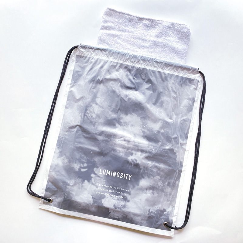 後背式束口袋/紮染 40x50x10cm