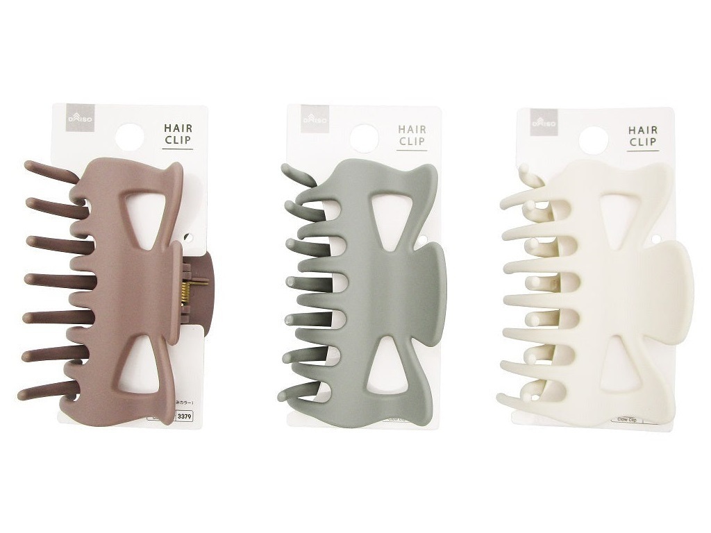 髮夾/灰調