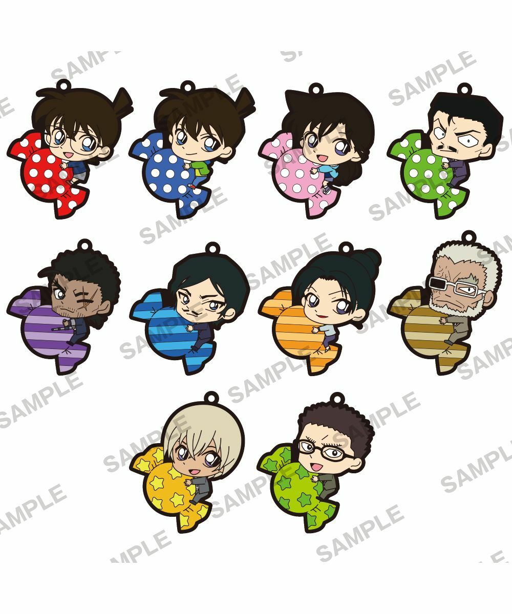 預購-「名偵探柯南」 Q版軟膠吊飾 vol.10 BOX販售【日本進口精品】