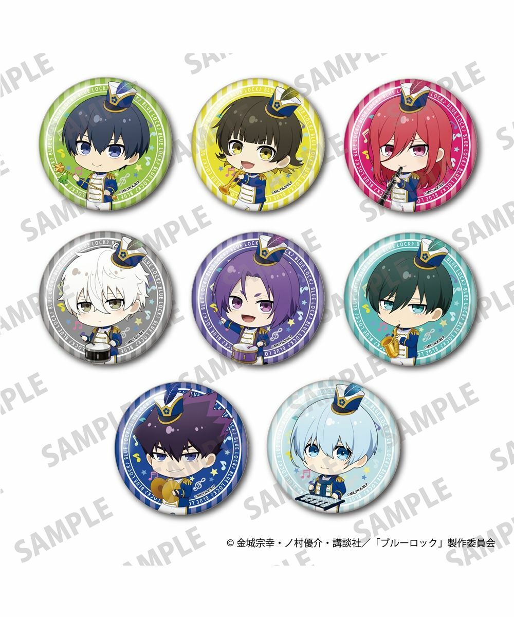 預購-動畫「藍色監獄」 集換式閃亮亮徽章 樂儀隊Ver. BOX販售【日本進口精品】