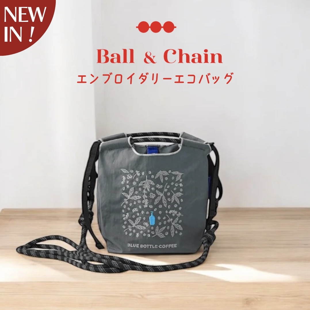 【開放預購】𝗕𝗹𝘂𝗲 𝗕𝗼𝘁𝘁𝗹𝗲 𝗫 𝗕𝗮𝗹𝗹&𝗖𝗵𝗮𝗶𝗻 帆布刺繡側背包