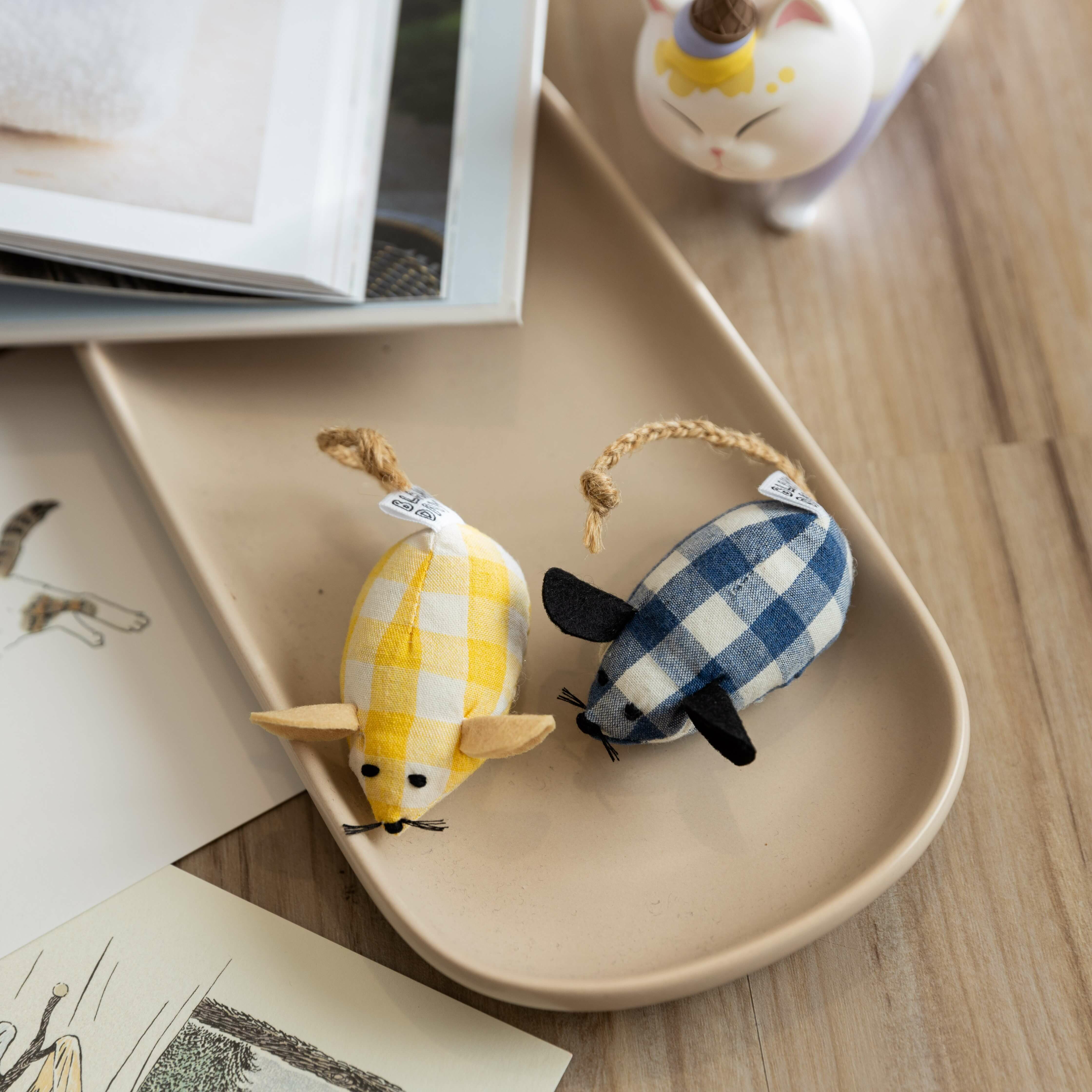 韓系格紋老鼠┃共五款