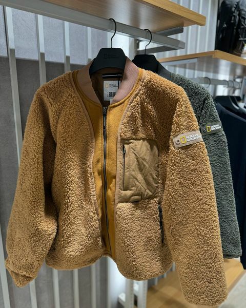 【代購】NATIONAL GEOGRAPHIC 國家地理 女 NRN 毛絨 開襟 外套 N244WDW030