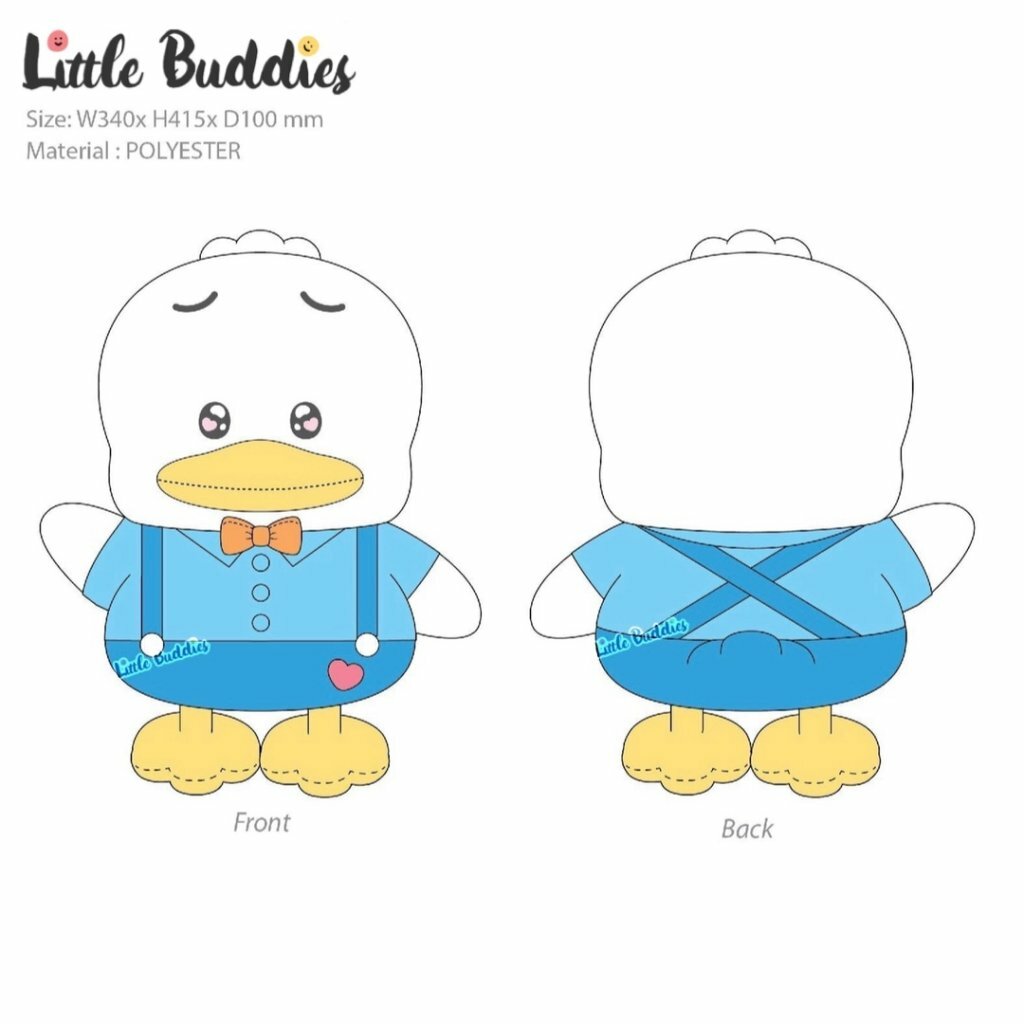 Global Sanrio 可憐眼系列 D-Cut造型 Cushion