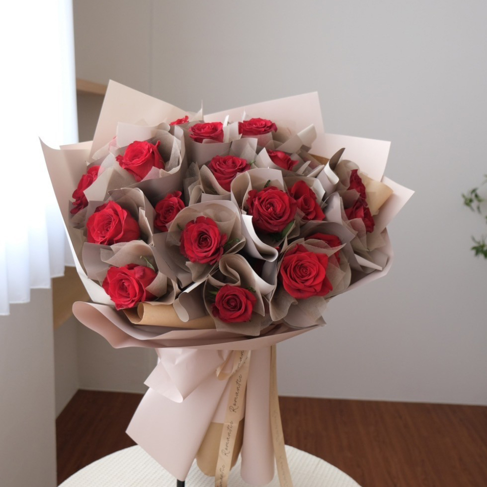 鮮花 / 紅玫瑰鮮花花束 分送款