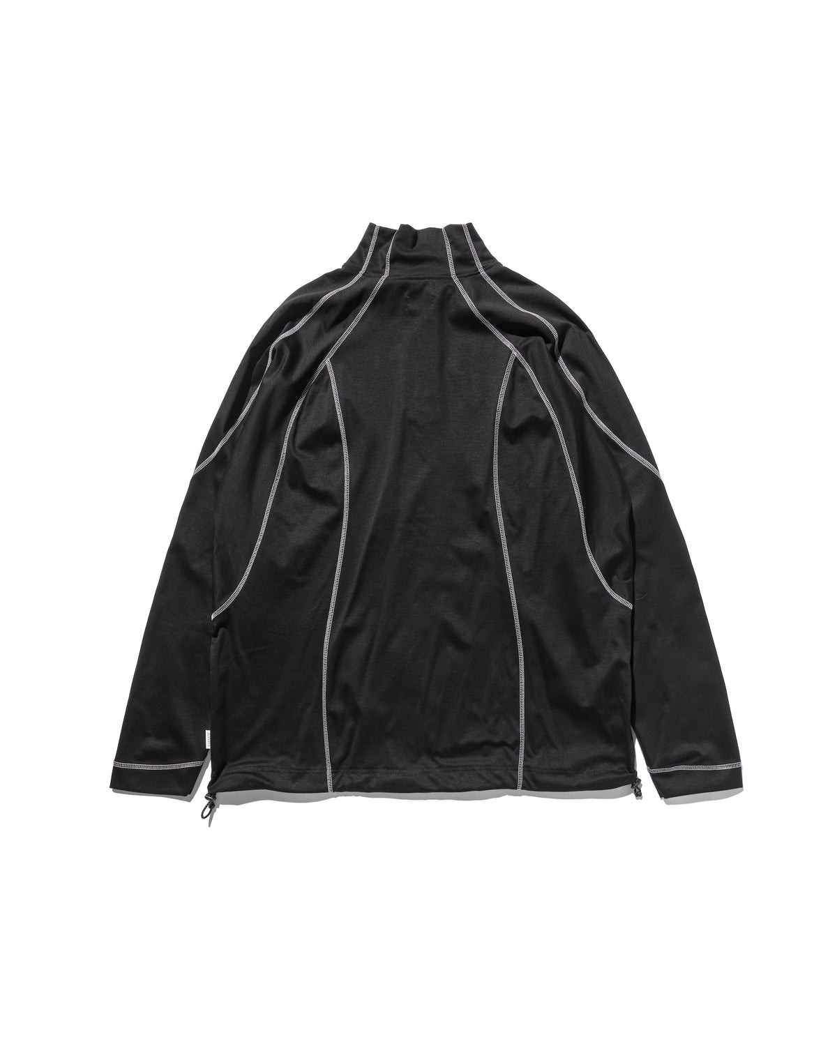 2024AW CLESSTE FUTURE HALF ZIP L/S T-SHIRT WITH DRAWSTR