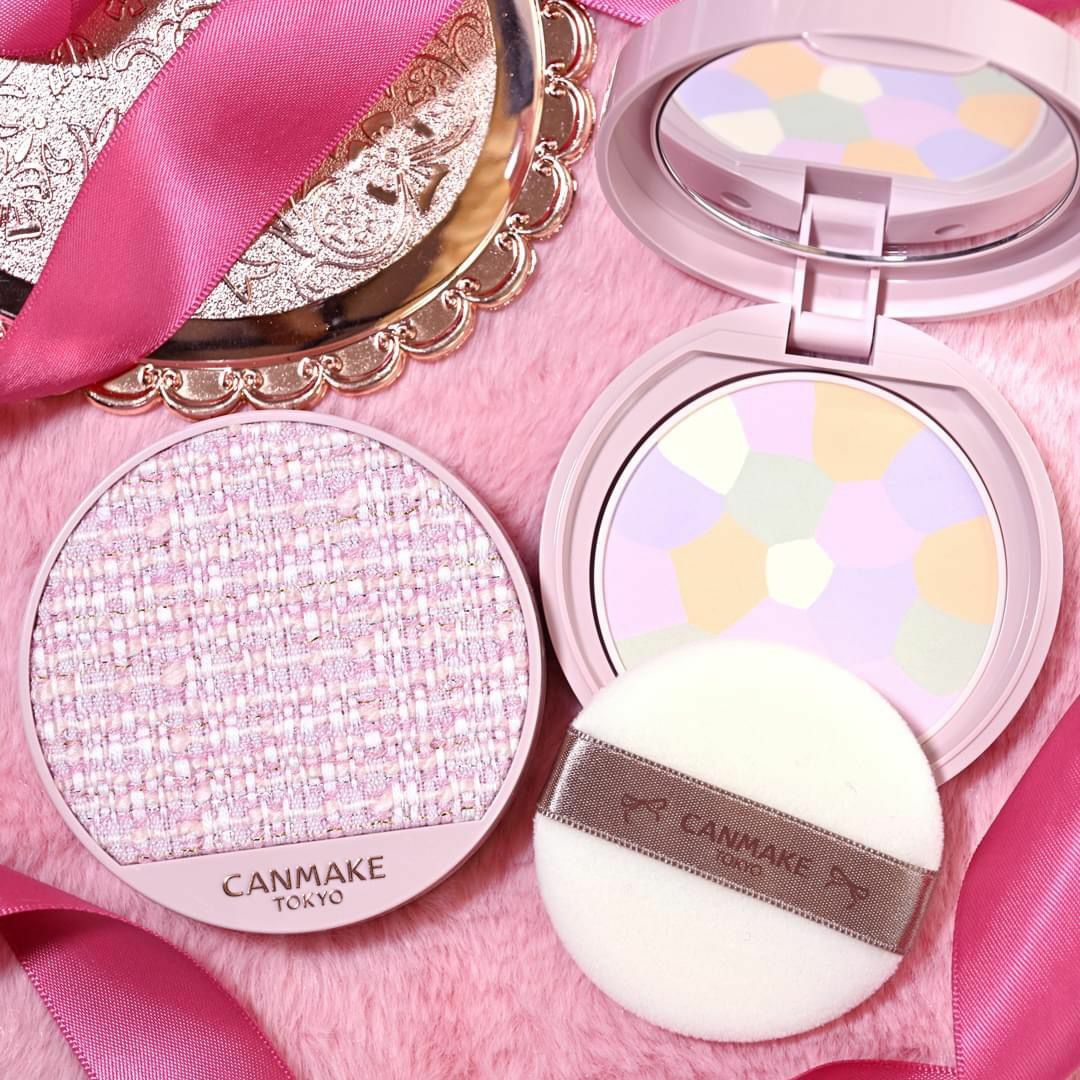 Marshmallow Finish Powder ~Abloom~ Tweed version set 【小香風限定套裝】 透亮美肌蜜粉餅 潤色版 01