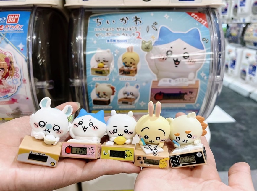 KITAN CLUB x Chiikawa 吉伊卡哇 小八貓 烏薩奇 吉伊 一起努力吧 時鐘 第2彈 盲盒