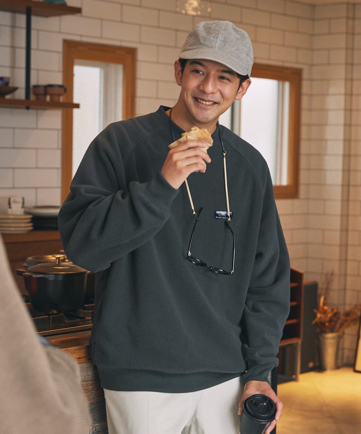 日本 The Craft Crew Products Raglan Fleece Pullover [CCPls580]