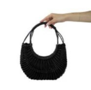 1RS1108-037 (Defect) ROSANTICA Nodi Vertigo Black #B17974/NER (B-EU-E)