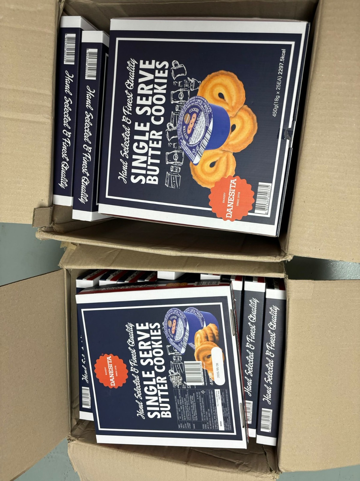 韓國葡萄牙膠囊奶油曲奇餅