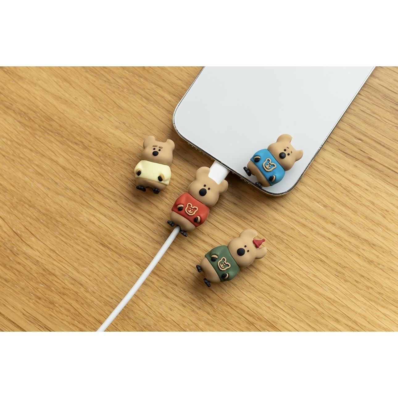 DINOTAENG 袋鼠家族 充電線保護套