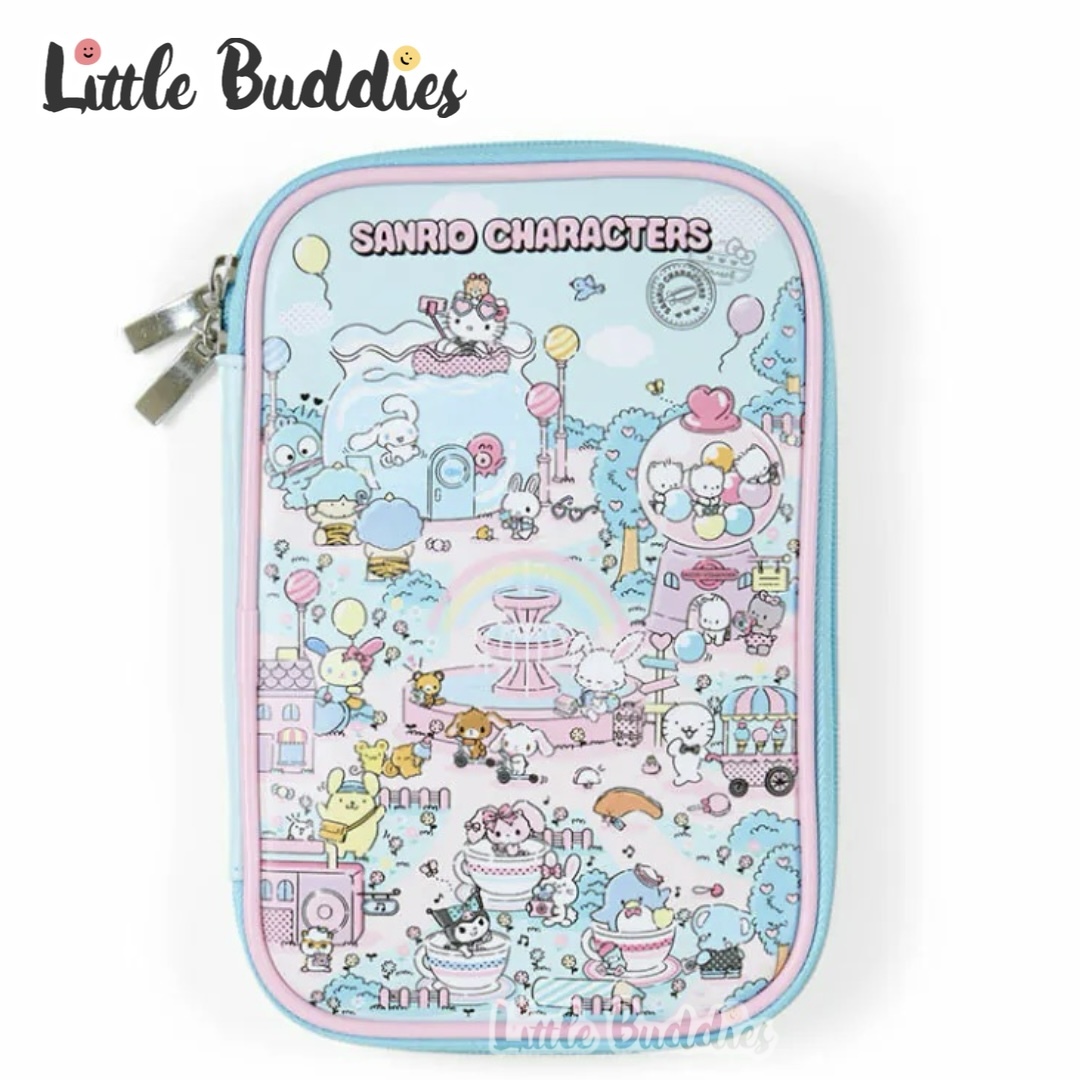 日本 Sanrio 夢幻世界系列 - PU皮直身多用途拉連袋