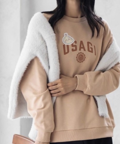 iSNEAKERS｜ 日本 Chiikawa 吉伊卡哇 抓絨印花衛衣 四色