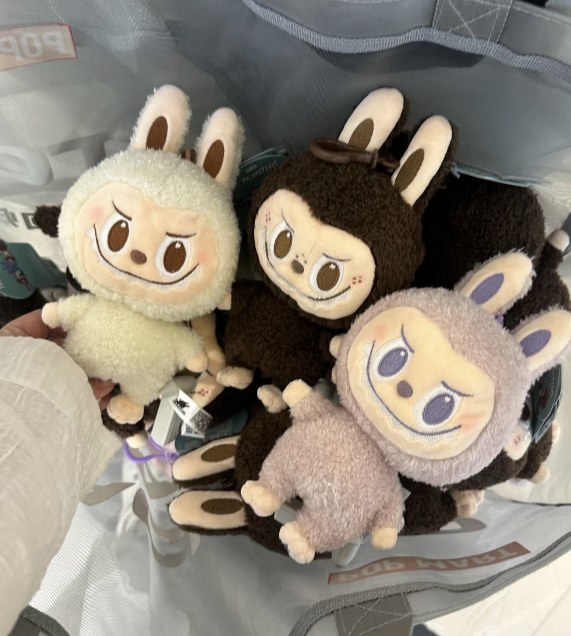 【APAIR】預購 拉布布 POP MART 泡泡瑪特 樂園限定 玩偶 吊飾 白 紫 棕 三色 公仔吊飾