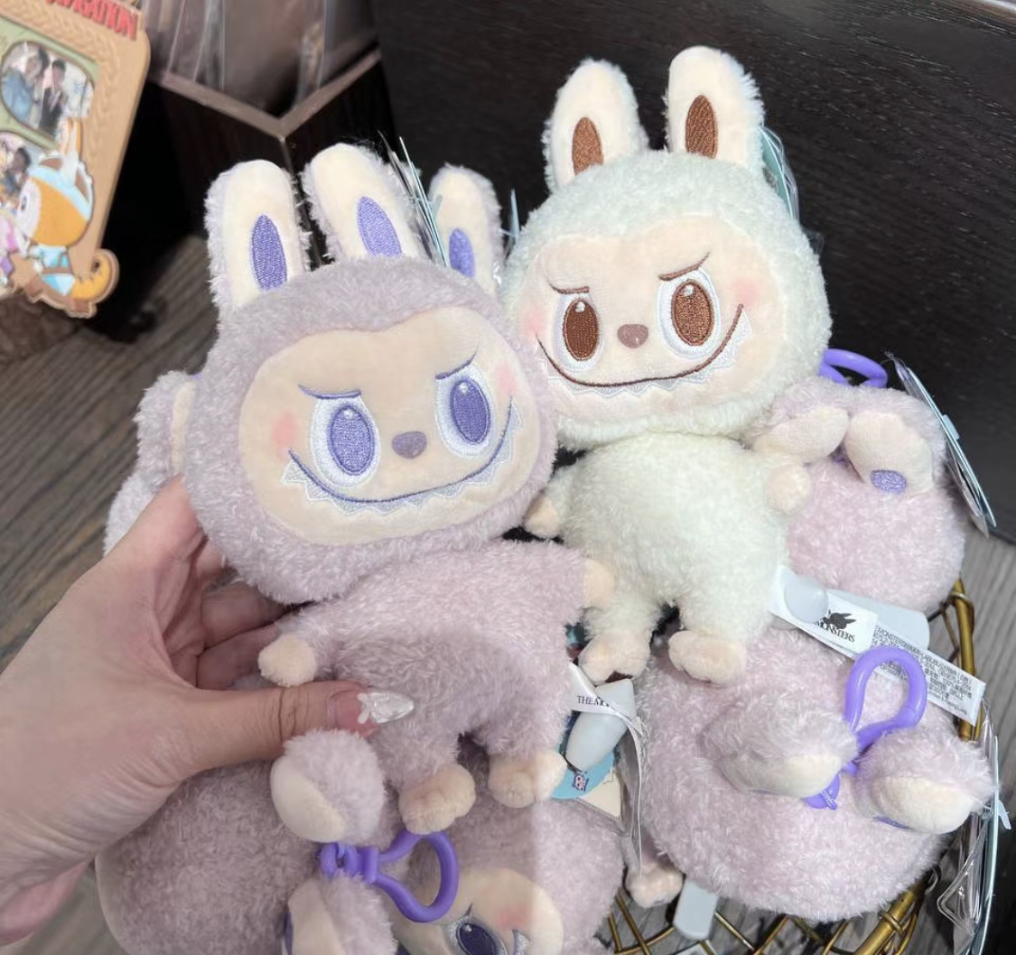 【APAIR】預購 拉布布 POP MART 泡泡瑪特 樂園限定 玩偶 吊飾 白 紫 棕 三色 公仔吊飾