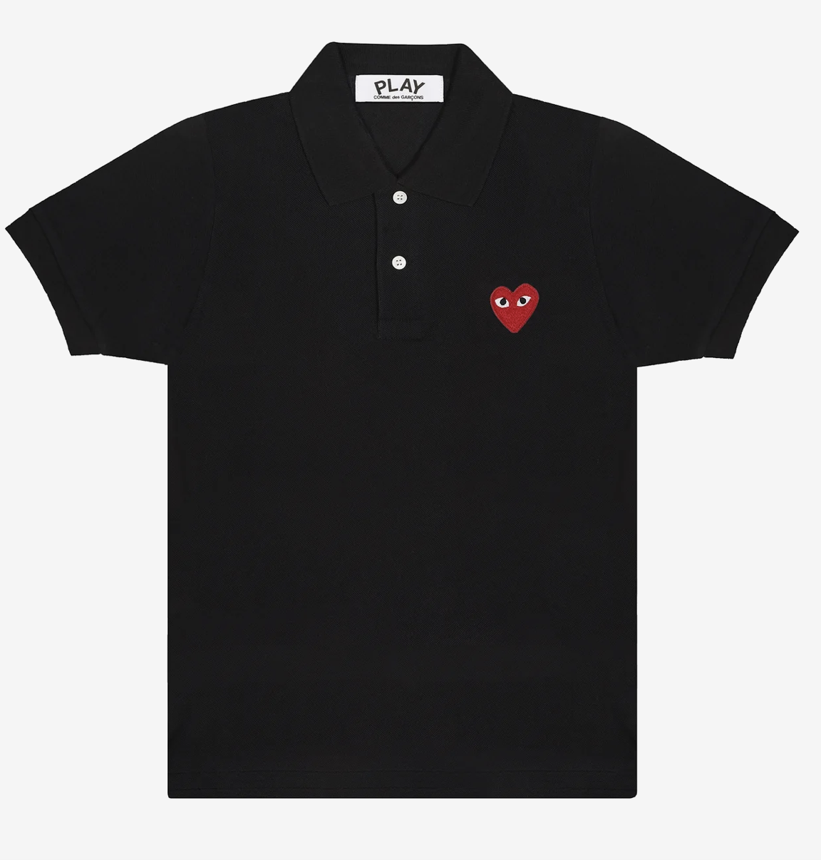CDG PLAY Polo衫-紅愛心繡標（多色）