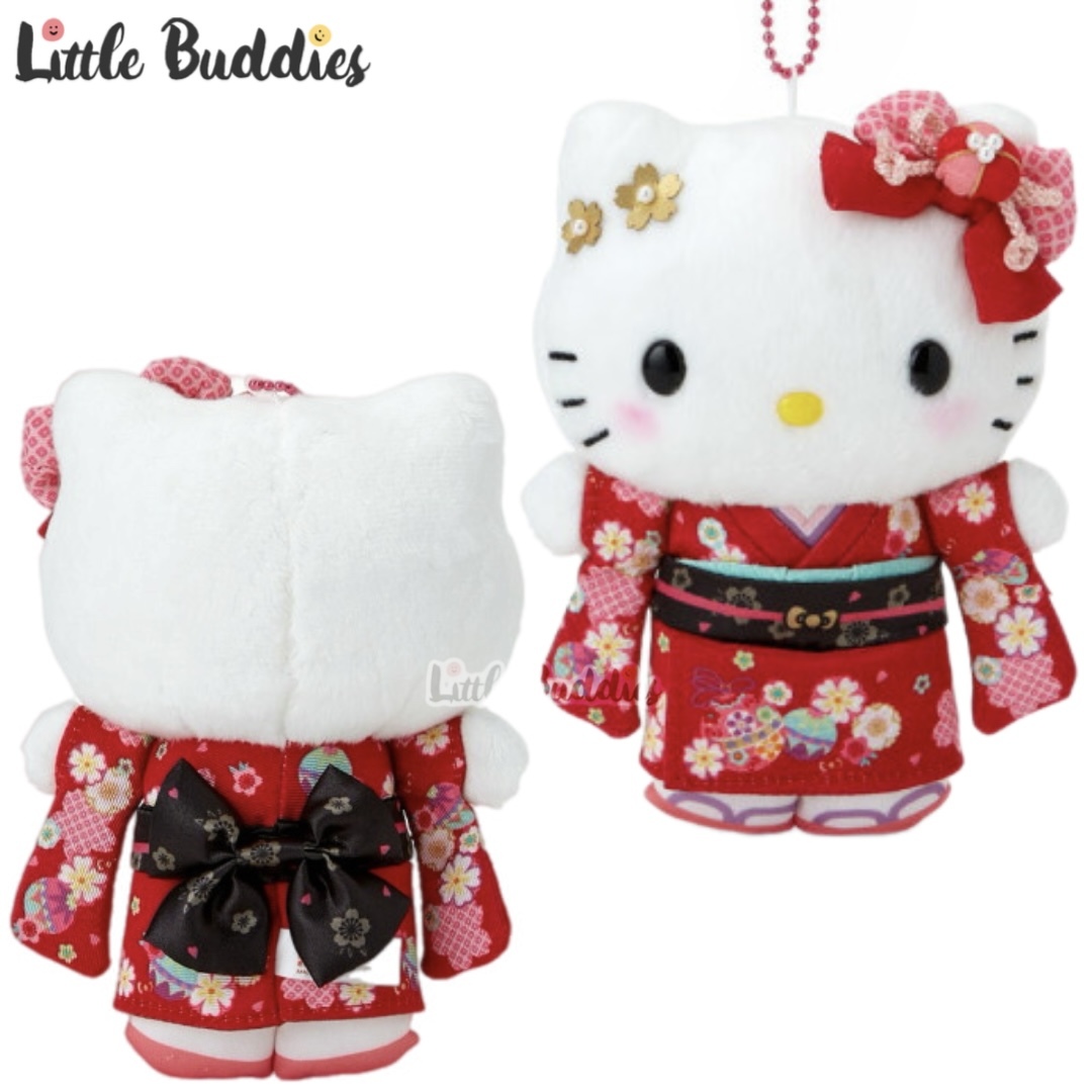 日本 Sanrio 和服造型 公仔匙扣
