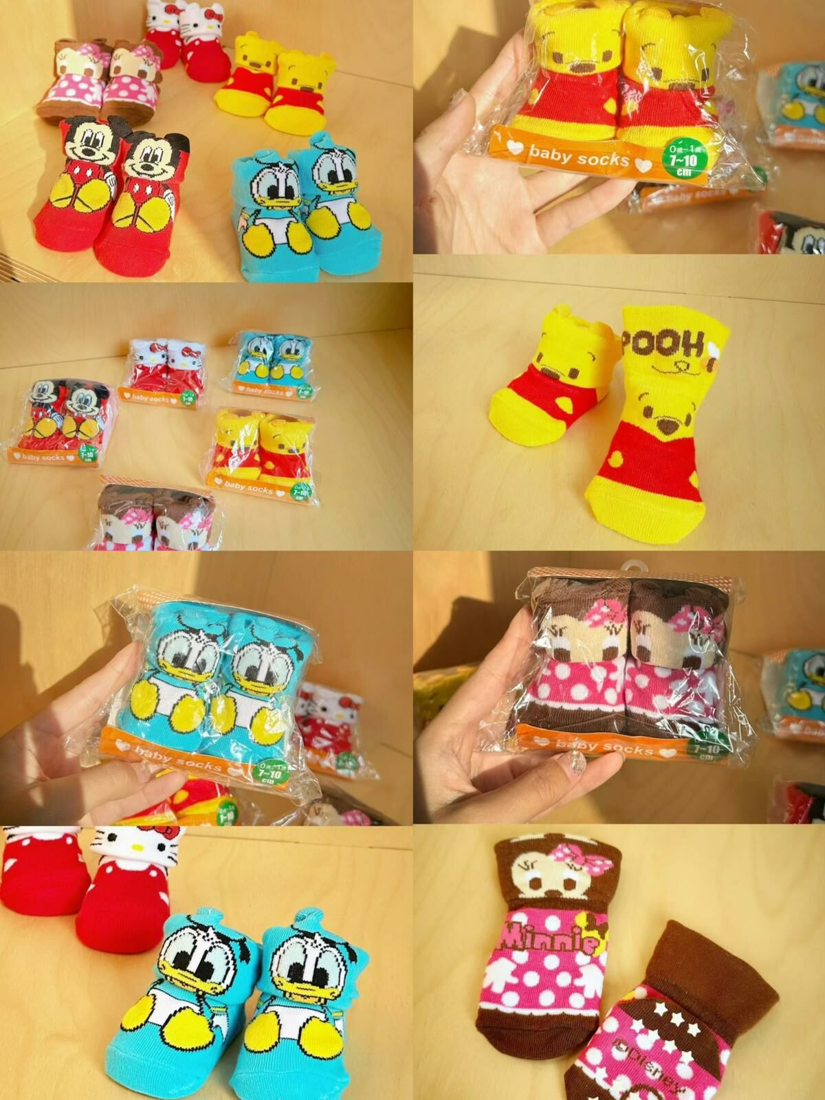 日單 卡通純棉BB襪